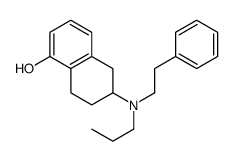 2-(N-phenethyl-N-propyl)amino-5-hydroxytetralin Structure