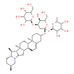 ALPHA-CHACONINE:ALPHA-SOLANINEMIXTURE structure