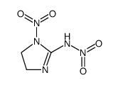 1H-Imidazol-2-amine, 4,5-dihydro-N,1-dinitro结构式