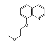 8-(2-methoxyethoxy)quinoline结构式