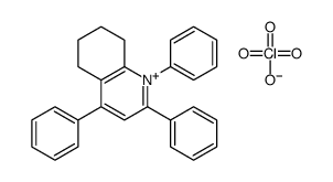 1,2,4-triphenyl-5,6,7,8-tetrahydroquinolin-1-ium,perchlorate Structure