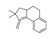 2,2-dimethyl-1-oxido-3,3a,4,5-tetrahydrobenzo[g]indol-1-ium结构式