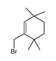 1-(bromomethyl)-3,3,6,6-tetramethylcyclohexene结构式