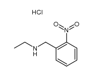 ethyl-(2-nitro-benzyl)-amine, hydrochloride Structure