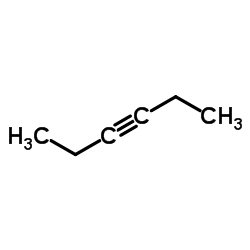 Hex-3-yne Structure