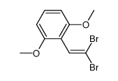 1-(2,2-dibromoethenyl)-2,6-dimethoxybenzene Structure