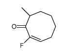 2-Cycloocten-1-one,2-fluoro-8-methyl- Structure