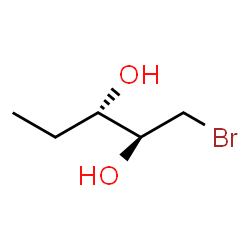 [2S,3S,(+)]-1-Bromo-2,3-pentanediol结构式