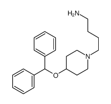 4-(4-benzhydryloxypiperidin-1-yl)butan-1-amine Structure