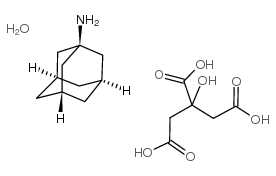 1-ADAMANTANAMINE CITRATE MONOHYDRATE结构式