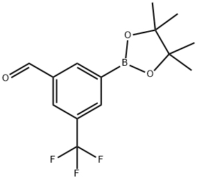 3-(4,4,5,5-四甲基-1,3,2-二氧杂硼烷-2-基)-5-(三氟甲基)苯甲醛图片