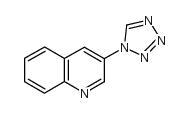 3-(Tetrazol-1-yl)-quinoline structure