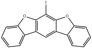 6-Iodo-Benzo[1,2-b:5,4-b’]Bisbenzofuran Structure