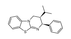 (2S,3R)-3,4-二氢-3-异丙基-2-苯基-2H-嘧啶并[2,1-b]苯并噻唑结构式