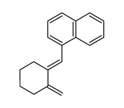 (E)-1-((2-methylenecyclohexylidene)methyl)naphthalene结构式