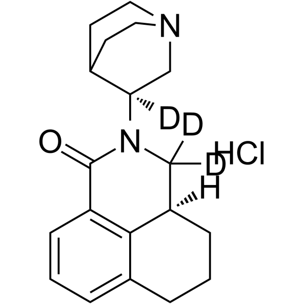 Palonosetron-d3 hydrochloride structure