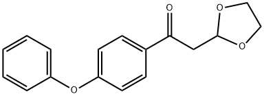 2-(1,3-Dioxolan-2-yl)-1-(4-phenoxy-phenyl)-ethanone Structure