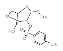 Glucopyranoside,methyl 3,6-anhydro-, 2-p-toluenesulfonate, a-D- (8CI)结构式