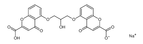 cromolyn sodium Structure