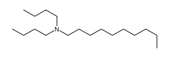 N,N-dibutyldecan-1-amine Structure