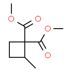 2-Methyl-1,1-cyclobutanedicarboxylic acid dimethyl ester结构式