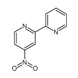 4-硝基-2,2'-联吡啶结构式