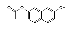 7-Hydroxynaphthalen-2-yl acetate Structure