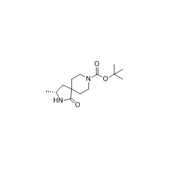 (R)-3-甲基-1-氧代-2,8-二氮杂螺[4.5]癸烷-8-甲酸叔丁酯图片