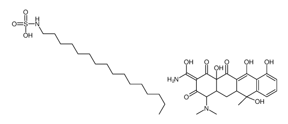 tetracycline hexadecylsulfamate结构式