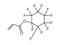 (1,2,2,3,3,4,4,5,5,6,6-undecafluorocyclohexyl) prop-2-enoate Structure