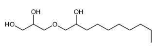 3-(2-hydroxydecoxy)propane-1,2-diol Structure