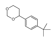 4-(4-tert-butylphenyl)-1,3-dioxane结构式