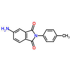 5-AMINO-2-P-TOLYL-ISOINDOLE-1,3-DIONE Structure