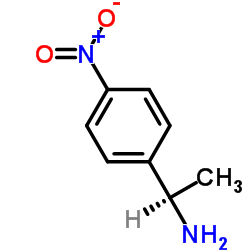 (1R)-1-(4-Nitrophenyl)ethanamine Structure