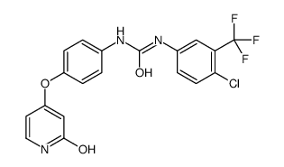 1-(4-氯-3-(三氟甲基)苯基)-3-(4-((2-氧代-1,2-二氢吡啶-4-基)氧基)苯基)脲图片