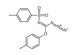 (4-methylphenyl) N-diazo-N'-(4-methylphenyl)sulfonylcarbamimidate结构式