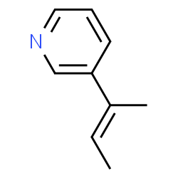 Pyridine, 3-(1-methyl-1-propenyl)- (9CI)结构式