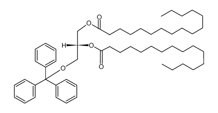 [R,(-)]-1-O,2-O-Dipalmitoyl-3-O-trityl-D-glycerol picture