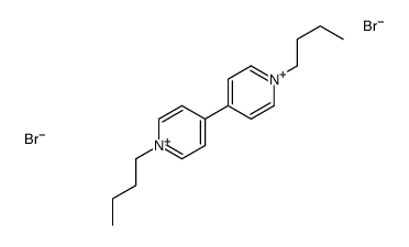 1-butyl-4-(1-butylpyridin-1-ium-4-yl)pyridin-1-ium,dibromide Structure