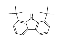 1,8-Di-tert-butyl-9H-carbazole结构式