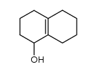 (+/-)-1-Hydroxy-1.2.3.4.5.6.7.8-octahydro-naphthalin结构式