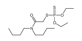 Phosphorodithioic acid, S-(2-(dibutylamino)-2-oxoethyl) O,O-diethyl es ter picture