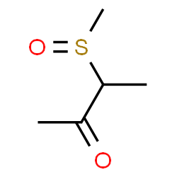 2-Butanone, 3-(methylsulfinyl)- (9CI) structure