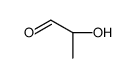 (2R)-hydroxypropanal Structure