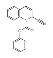 1(2H)-Quinolinecarboxylicacid, 2-cyano-, phenyl ester picture