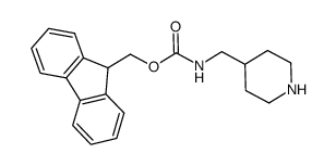4-N-FMOC-氨甲基哌啶结构式
