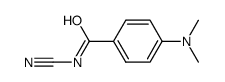 N-cyano-4-(dimethylamino)benzimidic acid Structure