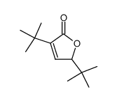 α,γ-di-tert-butyl-γ-crotonolactone Structure