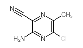 3-amino-5-chloro-6-methyl-pyrazine-2-carbonitrile picture