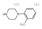 1-(2-methylphenyl)piperazine,dihydrochloride structure